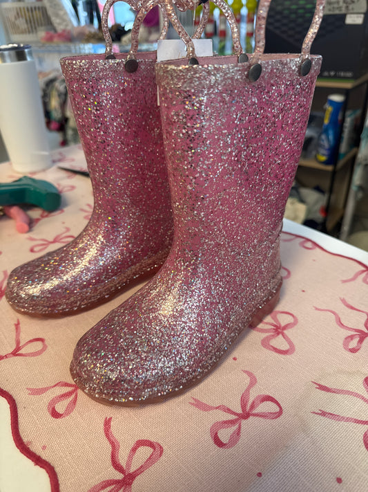 Members mark light up rain boots like new 11/12