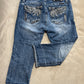 MissMe mid-rise Cuffed Capris size 29