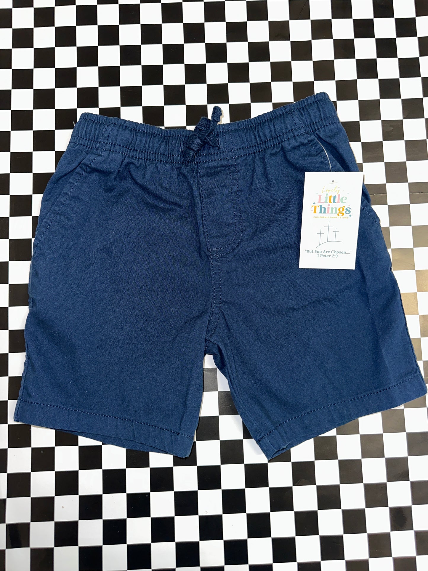 WN Boys Blue Shorts Size XS(4-5)