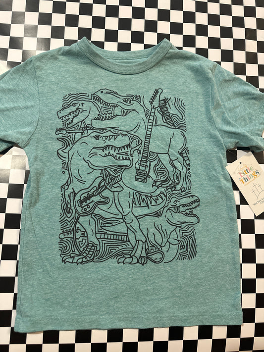 Children’s Place Dino shirt size 4 green