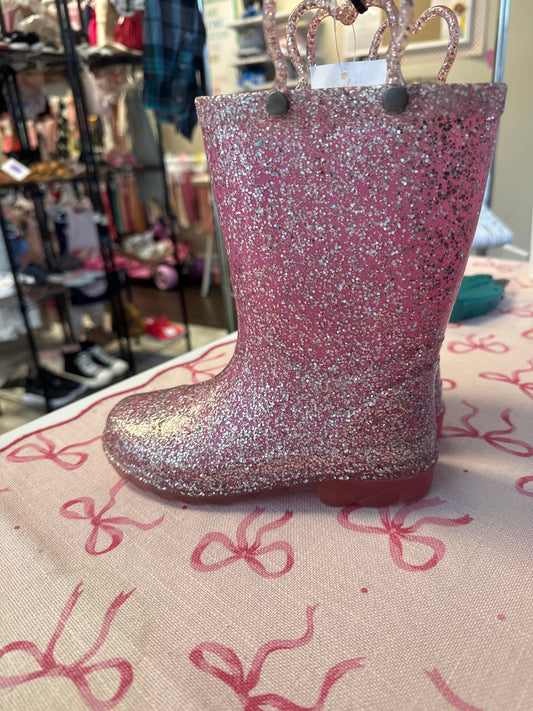 Members mark light up rain boots like new 11/12