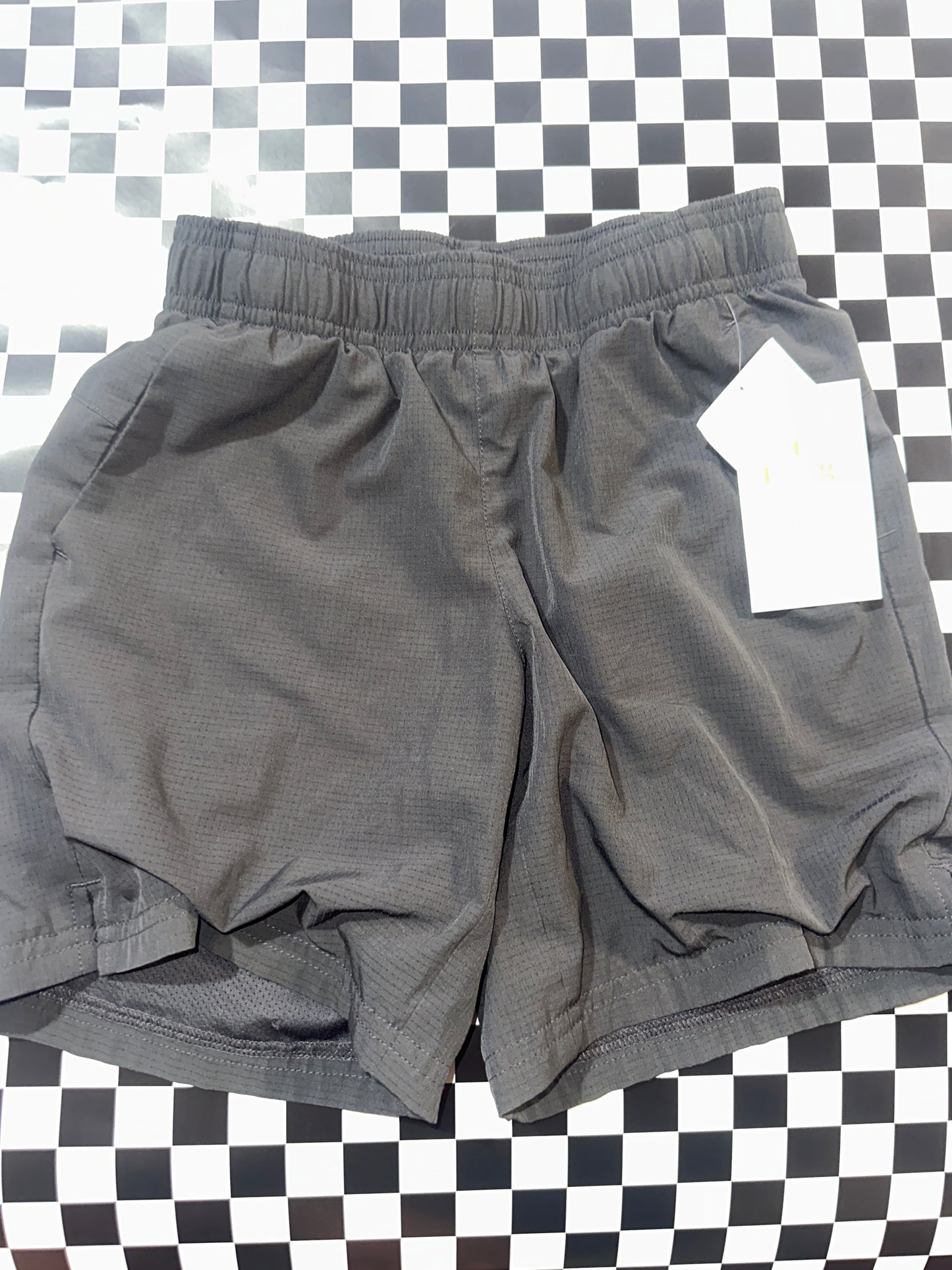 All in Motion Boys athletic shorts size 8 gray