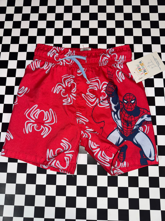 Marvel Spider-Man  swim trunks 2t