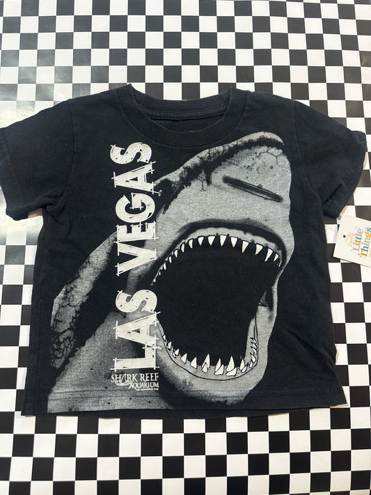 Las Vegas Aquarium shark shirt size 2T
