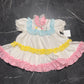 Vintage baby dress flowers