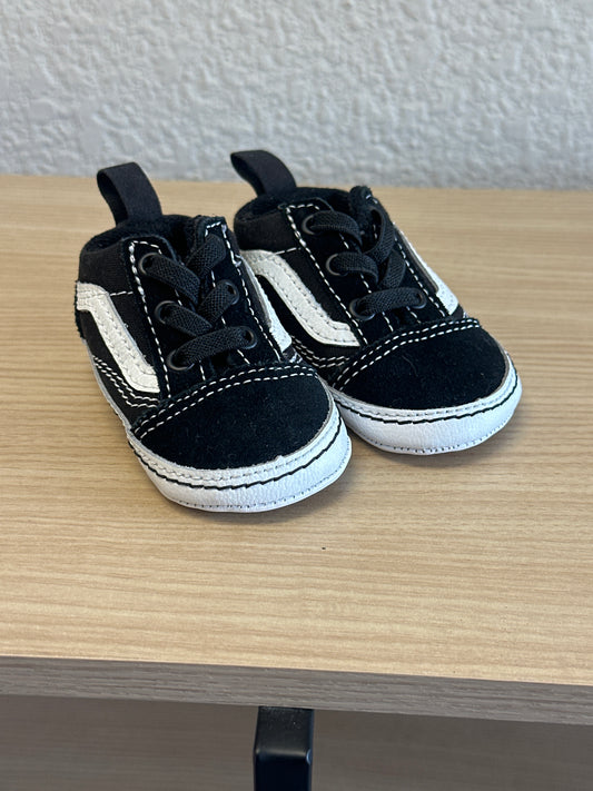 Vans Old Skool Crib baby shoes size 2