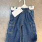 Old Navy wide leg cargo jeans ￼