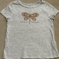 Carters Butterfly girls shirt size Small (6-7)