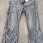Old navy high rise baggy flare grey pants