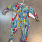 Posh Peanut Wave Footie is a one-piece zippered sleeper