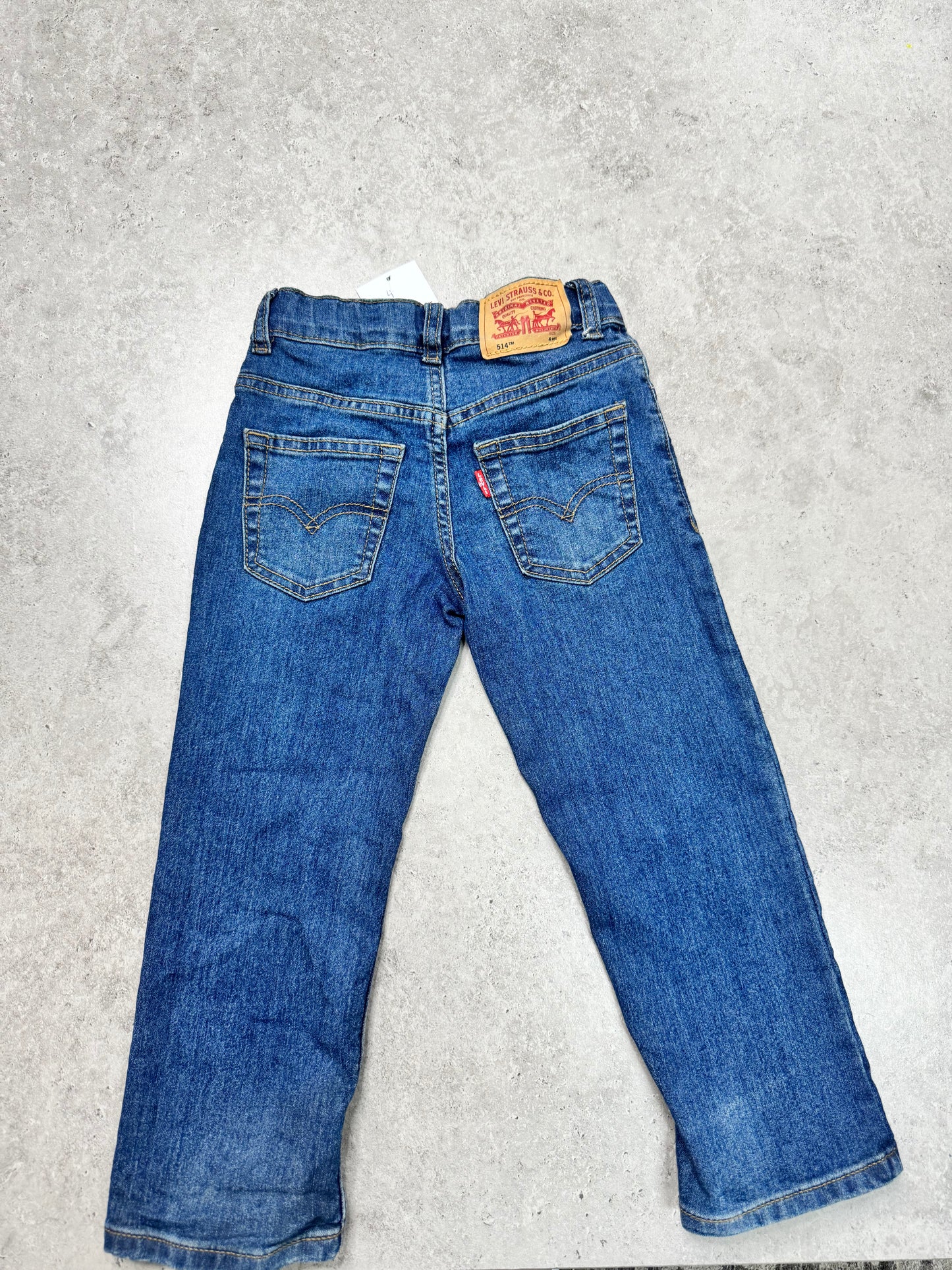 Levi's 514 Youth Boys slim fit stretch blue denim jeans