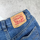 Levi's 514 Youth Boys slim fit stretch blue denim jeans